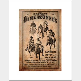 Dime Novel Posters and Art